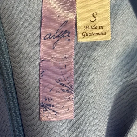 Alya Women's Blue Lace Mini Dress Size Small - Picture 5 of 6